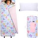 Wildkin Kids Original Nap Mat – Cozy Kids Sleep Mat with Pillow, ideal for School & Travel