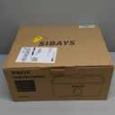 SIBAYS 4Gal/15L Large Dog Water Fountain, Stainless Steel Pet Fountain with Water Window & LED Light, Ultra Quiet Automatic Dog Water Bowl Dispenser for Large Dogs & Multi-pet, Easy to Clean FS76