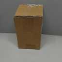Ctosree 100 Pcs 1/2 lb Kraft Coffee Bags, Resealable Bakery Bags with Window Tin Tie Tab Lock Kraft Brown Paper Bag for Coffee Bean, Cookies, Treat, Snack, Treats