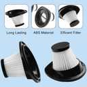 Vacuum Cleaner Filter, Replacement Handheld Vacuum For VL188 VL189 For Cordless Vacuum Cleaner(2 PACK)