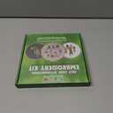 CRAFTILOO Embroidery Kits for Adults Hand Embroidery kit for Beginners with Stamped Embroidery Patterns Starter Embroidery Kit. Needlepoint kit Cross Stitch kit for Teens& Adults Cactus (Note To Self)