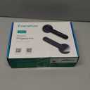 Evanshow Fingerprint Door Lock Biometric Door Knob with Keypad Keyless Entry, Door Locks for Bedrooms, Home Hotel Office Apartment, None APP