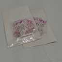 Hokinaa Bow 1st Birthday Decorations - 25 Pcs Girls Just Wanna Be One First Birthday Cake Topper, Pink Bow Theme Cupcake Toppers Set, Happy 1 Year Old Party Supplies Photo Background Decor for Girl 2 Pack