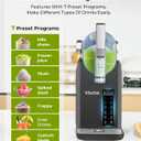 Slushy Machine for Home Use with 7 Preset Programs & Auto Clean