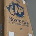 Nordic Pure 14x30x1 (Actual Size: 13 15/16 x 29 15/16 x 3/4) Pleated Air Filters MERV 7 Plus Carbon 6 Pack