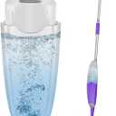 HOMTOYOU Replacement Bottle for Multiple Cleaner: Refillable Mop Accessories Only Suitable for HOMTOYOU Spray Mop - Reusable Premium Leak Free - Add Your Own Solution