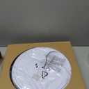 16 Inch Golden Crystal LED Flush Mount Light Fixtures, 24W Dimmable Modern Ceiling Lights, 3000K/4000K/5000K Adjustable Lamps for Bedroom, Kitchen, ETL Listed