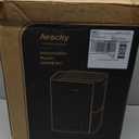 AEOCKY 2500 Sq.Ft Compressor Dehumidifier, Max 50 Pint/D Dehumidifier with Drain Hose for Basement, Home, Bathroom, Bedroom, Intelligent Humidistat, Quiet, 0.5 Gallon Water Tank Capacity