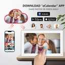 15.6 Inch Smart Desk Calendar & Chore Chart, IPS HD Touchscreen Interactive Display for Family Schedules, Streamline Household Organization