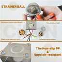 CiLoN 4in1 Incense Holder, Frankincense Burner, Essential Oil Burner Aromatherapy Diffuser, Resin Burner, Esfand Burner with Tea Candle Warmer. Spiritual Gift for Yoga & Meditation Lovers. 304SS Black