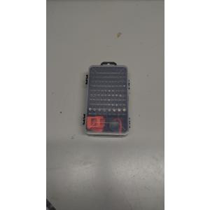 115 In 1 Precision Screwdriver Set, Chromium Vanadium Steel Professional Repair Tool Kit for Computer, Watch, Camera, Mobile Phone, Laptop, Eyeglasses, Electronics, Etc (red)