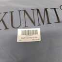 KUNMI Women's Wide Leg Jeans High Waisted Straight Leg Stretchy Denim Pants with Pockets 10