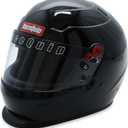 RaceQuip PRO25 Full Face Racing Helmet (Black, M)