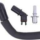 MOTOKU Positive Crankcase Ventilation Valve Tube Hose and PCV Valve Fitting Adapter Connector Right Kit for GMC Acadia Buick Enclave Chevrolet Traverse 2009-2011 Saturn Outlook 2009-2010 3.6L