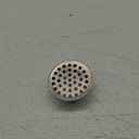 Moxweyeni 1 Pcs PVC Termination Cap for 2" Inner Diameter, Mesh Screen Vent Cover 304 Stainless Steel, for Furnace & Roof Vent Cap, Round Air Outlet Exhaust Water Drains Pipe with Gloves