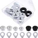 Bicycle Hub Axle Nut Kit, Bike Wheel Accessories, Mountain Bike, 3 Size M8/M9.5/M10 (12PCS)