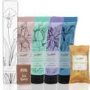 Travel Size Toiletries Bulk Set - AirBnB Essentials for Guests - 180 Items (30 pieces each of Mini Shampoo, Conditioner, Soap Bars, Lotion, Body Wash, Dental Kit)