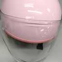 Youth & Kids Gift Retro Electric Motorcycle 3/4 Half Helmet,Toddler Cute 3/4 Open Face Motorcycle Half Helmet,DOT Approved,Boys Girls Go-Kart Dirt-Bike Street Scooter Vespa ATV Helmet One size(48-58 cm), Pink