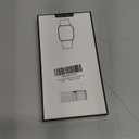 OUHENG Leather Bands Compatible with Apple Watch Band 49mm/46mm/45mm/44mm/42mm, Genuine Leather Strap for iWatch Series 11/10/9/8/7/6/5/4/3/2/1 & Ultra 3/2/1 & SE3 SE2 SE, Ivory White/Rose Gold