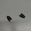 PNGKNYOCN Micro HDMI Adapter, 2-Pack, Male to Female, Supports 3D, 4K, 1080P, Ethernet Channel, 24K Gold-Plated Connectors, PVC Shell, Small and Lightweight, Easy to Use