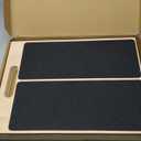 Portable Wooden Slant Board for Calf Stretching Squats Calf Stretcher Pilates Physical Therapy Equipment Adjustable Incline Board for Knees Ankle Heel Feet Leg