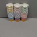 60 Pcs Ice Cream Bowls Paper Ice Cream Cups 4/6/8 oz Containers Bulk 6 Colors Disposable Sundae Bowls for Dessert Frozen Yogurt Birthday Summer Baby Shower Party Bar Supplies (6 oz)