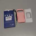 for Google Pixel 10 & Pixel10 Pro Case with Wrist Lanyard Strap+Tempered Glass Screen Protector+Camera Lens Cover,Full Body Heavy Duty Rugged Shockproof Protective Phone Cover,Cute Pink