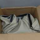 GXARTS Tan Front Driver and Passenger Side Bottom Replacement Perforated Leather Seat Cover Compatible with Lexus LS430 2001 2002 2003 2004 2005 2006