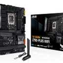 ASUS TUF GAMING Z790-PLUS WIFI 6E Motherboard Intel Z790 LGA 1700 ATX (PCIe 5.0, Four M.2, 16+1 DrMOS, DDR5, 2.5 Gb Ethernet, USB 3.1 Gen 2 x 2 Type C, Thunderbolt (USB4), Aura Sync, AEMP II)