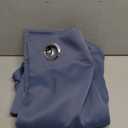 NICETOWN Thermal Insulated Curtains Blackout Draperies, Stone Blue, Set of 2, 29 by 40 inches Long, Window Treatment Solid Grommet Room Darkening Drape Panels for Bedroom