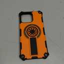 for Apple iPhone 16 Pro Max Case with Invisible Kickstand,Stress Relief & Military Drop Protection Magnetic Phone Case Cover 6.9".Orange