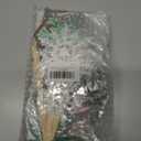 Guoofu 11 Pcs Merry Christmas Green Tiered Tray Decor, Farm Fresh Xmas Tree Balls Reindeer Snowflake Farmhouse Wood Decorations Set, Winter Holiday Rustic Wooden Decorative Signs for Home Table Shelf