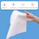 2 x Disposable Face Towels, 100 Count, Thick Facial Tissue for Cleansing, Skincare and Makeup Remover