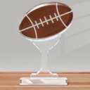 Acrylic Football Trophy Fantasy Football Trophy Award 6.69 x 4.33 Inch Team Competition Prize Keepsake Party Favors Decorations