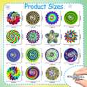 30 Pack Fidget Spinner Toys Mini Bulk Gifts Party Favors for Kids Adults,Sensory Toys Goodie Bags Stuffers for Boys Girls Autism ADHD Stress Relief,Treasure Box Toy Classroom Prizes Supplies