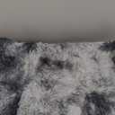 OLANLY Area Rugs for Living Room Bedroom, Machine Washable 2x3 Feet Soft Fluffy Shaggy Bedside Rug, Indoor Floor Carpet for Kids Girls and Boys, Nursery Room, Home Decor Aesthetic, Light Grey Tie-dye