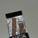 BARTON WATCH BANDS- Black Leather and Rubber Hybrid - Choose Color & Size - Compatible with All Apple Watches (Ultra, SE, 8, 7, 6, 5, 4, 3, 2, 1) - 38mm, 40mm, 41mm, 42mm, 44mm, 45mm, 49mm (Walnut Brown Leather (Stainless Steel Buckle))