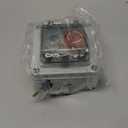 Outdoor IP66 Single-Hole Push Button Switch Box, 22Mm Waterproof Control Enclosure with Shield, Gray Plastic Housing