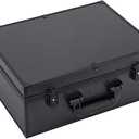 GYPSYFY Large Graded Card Storage Box with Combination Lock, 4-Row Trading Card Case Holds 150+ Graded Slabs, 540+ Toploaders or 1500+ Loose Cards, Compatible with PSA BGS SGC CSG