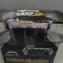 Car Seat Protector, Under Child Car Seats Cover | Waterproof, 3 Functional Rear Belts, Baby Carseat Cushion, Covers Fabric and Leather Seats | 4Pockets Non-Slip Thick Padding