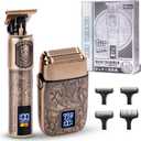 Ufree Beard Trimmer for Men, Foil Shaver Electric Razor, Shavers for Body Face Nose Ear, Cordless Hair Trimmer, Professional Hair Clippers, Mustache Grooming Kit Birthday Gifts for Men