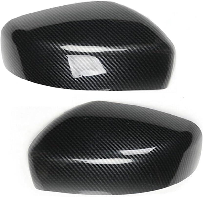 Carbon Fiber Rearview Side Mirror Cap Cover Trim For INFINITI G37 G25 2008 2009 2010 2011 2012 2013 (Not a Replacement) 1 Piece