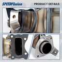 Front Catalytic Converter Compatible with 2012 2013 2014 Honda CRV CR-V 2.4L Catalytic Convertor Replacement 674139 (EPA Compliant)