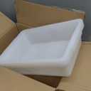 Remerry 3 Pack Polypropylene Containment Tray 15" L x 10.8" W x 4" H Rectangular Lab Tray for Sterilizing and Drying Laboratory Supplies, Durable and Temperature Resistant Plastic