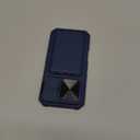 SSLOTSCASE for iPhone 17 Pro Case with 2X Screen Protector, Kickstand & Credit Card Holder & Sliding Lens Cover & Camera Stand & Wallet, Heavy Duty Sturdy Protective Case Cover for iPhone 17 Pro, Blue