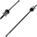 DTA DT125023250221 Front Driver and Passenger Side Premium CV Axles Compatible with 1999-2004 Jeep Grand Cherokee With Select Trac or Quadra Trac. Will NOT Fit Quadra Drive