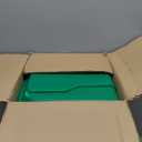 Yatmung 20L/5Gallon Dog Poop Trash Can Outside - Hands-Free Pedal Pet Waste Bin with Removable Inner Bucket - Backyard, Porch, Garage, Yard, Odorless - Dogs Poop Garbage Can Outdoor with Waste Bags