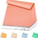 Metronic Poly Mailers 14.5x19 100 Pcs | Medium Size Shipping Bags for Clothes | Large Poly Mailer Bags, Shipping Envelopes, Mailing Bags for Small Business, Strong Adhesive Poly Bags Pink