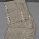 Sutuo Home Boho Curtains for Bedroom Living Room 63 Inch Length, Light Filtering French Country Farmhouse Vintage Shabby Chic Tassels Hollow Window Treatment Bohemian Drape 1 Panel 52"W x 63"L Natural