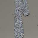 Floral Ties for Men 2.56" Colorful Mens Skinny Tie Cotton Neckties for Wedding Party Graduation